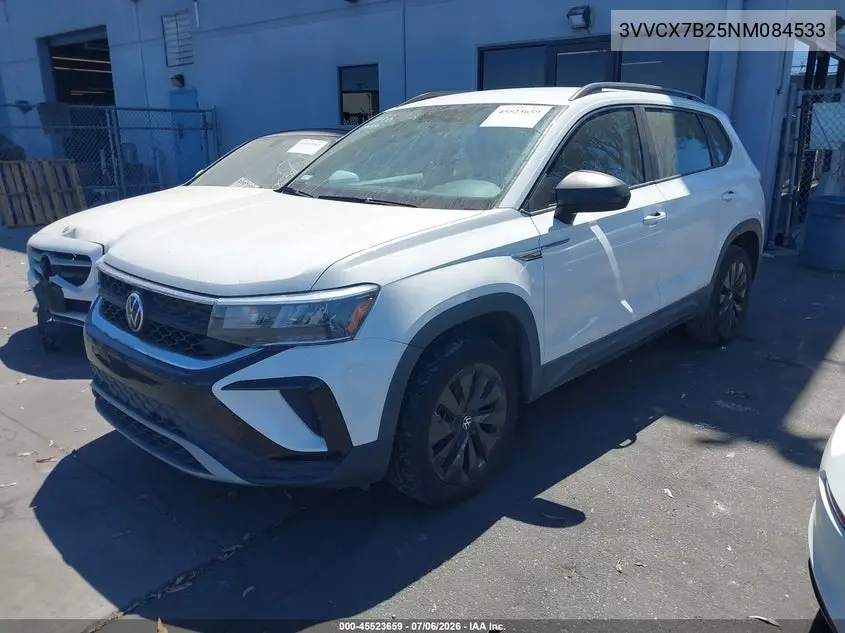 2022 Volkswagen Taos 1.5T S VIN: 3VVCX7B25NM084533 Lot: 45523659