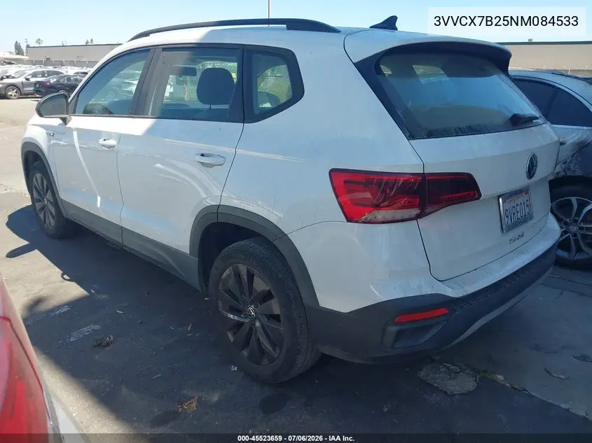 2022 Volkswagen Taos 1.5T S VIN: 3VVCX7B25NM084533 Lot: 45523659