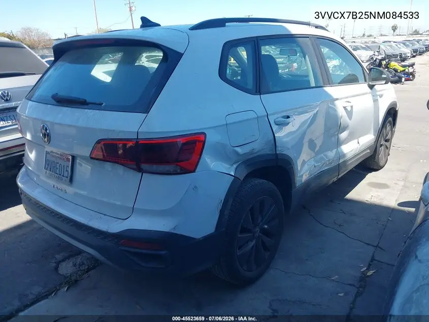 2022 Volkswagen Taos 1.5T S VIN: 3VVCX7B25NM084533 Lot: 45523659