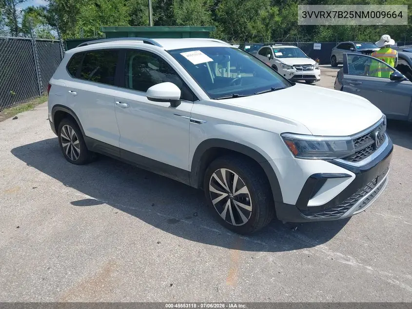2022 Volkswagen Taos 1.5T Se VIN: 3VVRX7B25NM009664 Lot: 45553118