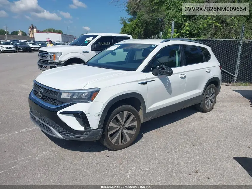 2022 Volkswagen Taos 1.5T Se VIN: 3VVRX7B25NM009664 Lot: 45553118