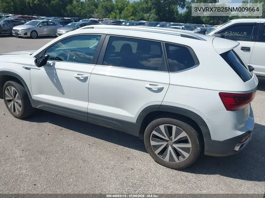 2022 Volkswagen Taos 1.5T Se VIN: 3VVRX7B25NM009664 Lot: 45553118