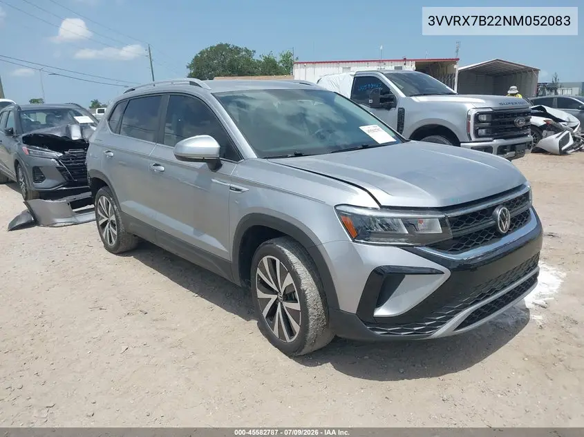 2022 Volkswagen Taos 1.5T Se VIN: 3VVRX7B22NM052083 Lot: 45582787