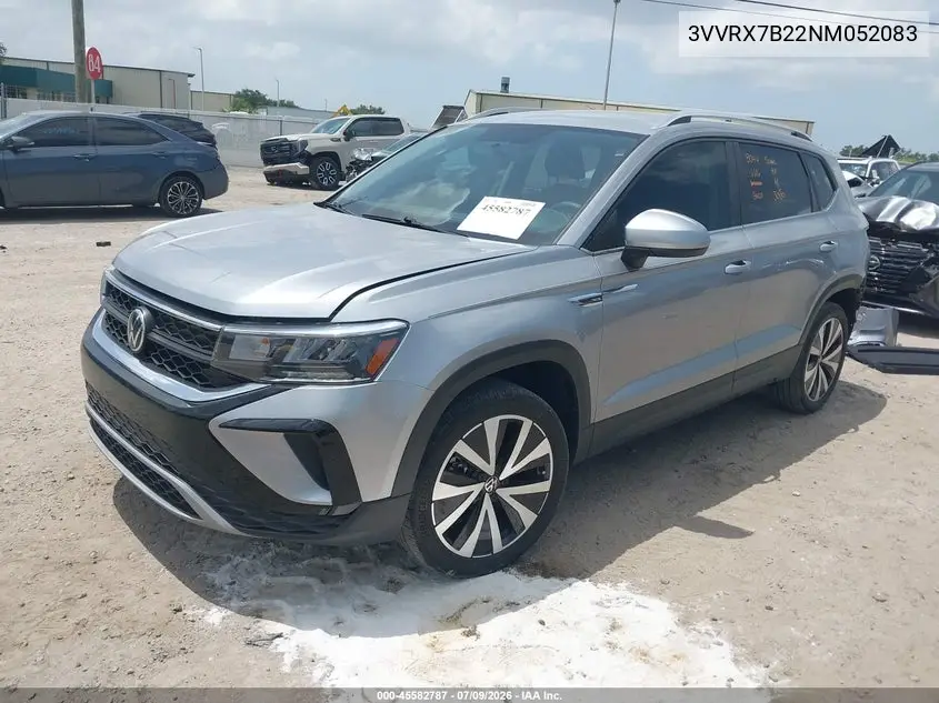 2022 Volkswagen Taos 1.5T Se VIN: 3VVRX7B22NM052083 Lot: 45582787