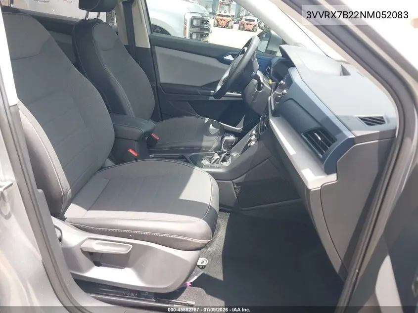 2022 Volkswagen Taos 1.5T Se VIN: 3VVRX7B22NM052083 Lot: 45582787