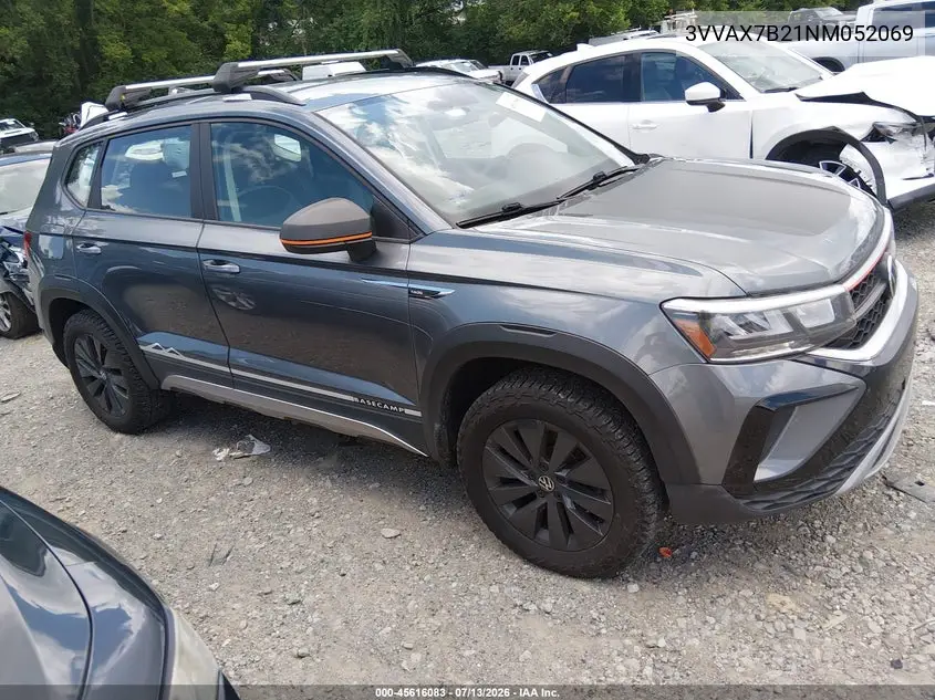 2022 Volkswagen Taos 1.5T S VIN: 3VVAX7B21NM052069 Lot: 45616083