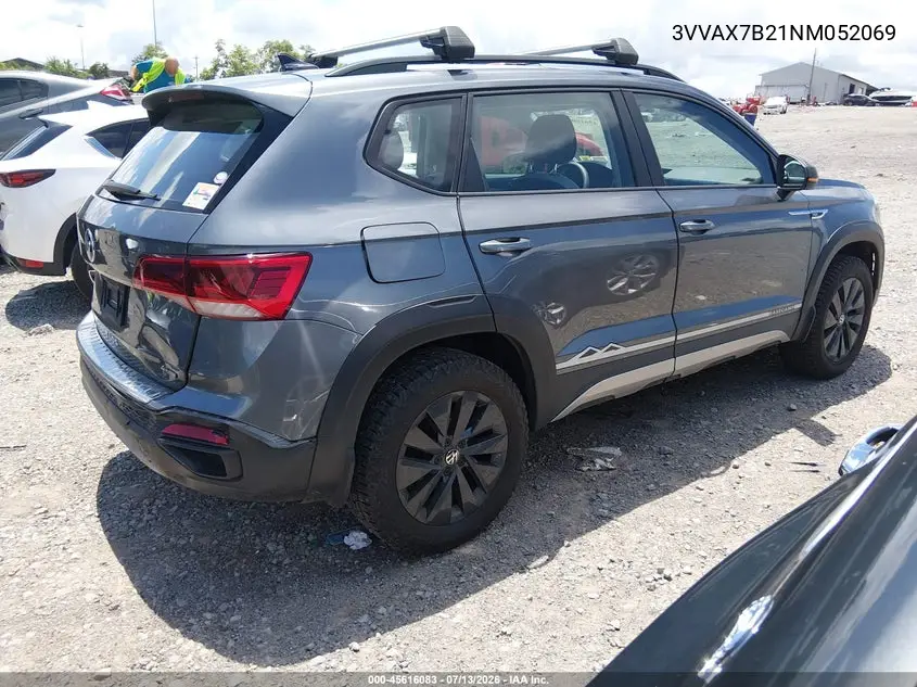 2022 Volkswagen Taos 1.5T S VIN: 3VVAX7B21NM052069 Lot: 45616083