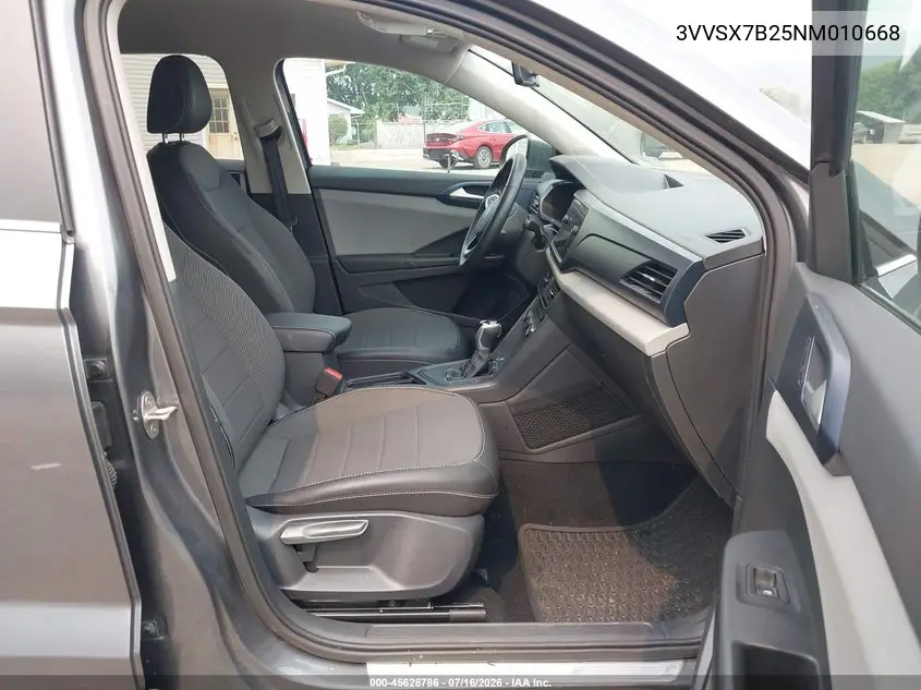2022 Volkswagen Taos 1.5T Se VIN: 3VVSX7B25NM010668 Lot: 45628786