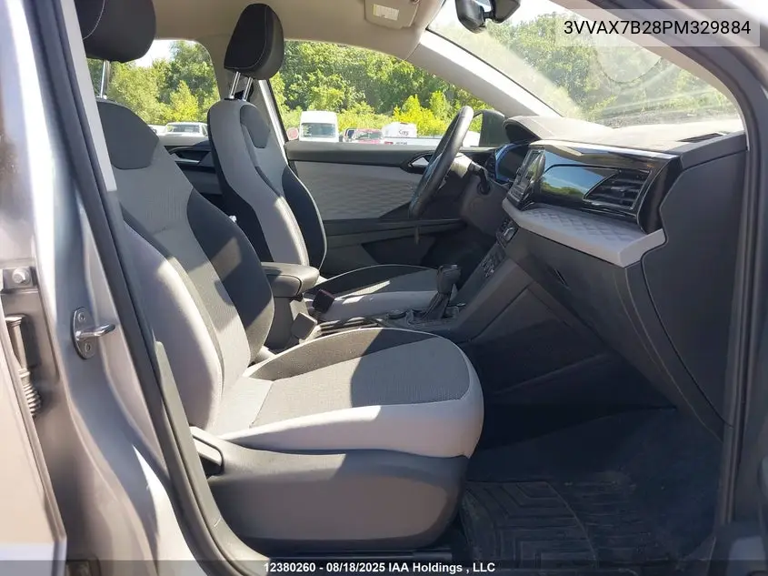 2023 Volkswagen Taos Trendline VIN: 3VVAX7B28PM329884 Lot: 12380260