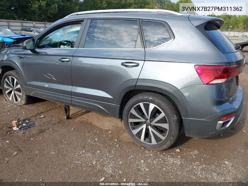 3VVNX7B27PM311362 2023 Volkswagen Taos 1.5T Se