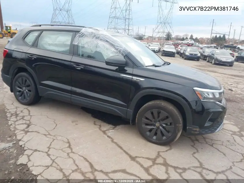 3VVCX7B22PM381746 2023 Volkswagen Taos 1.5T S