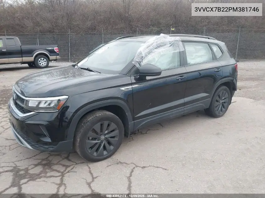 3VVCX7B22PM381746 2023 Volkswagen Taos 1.5T S