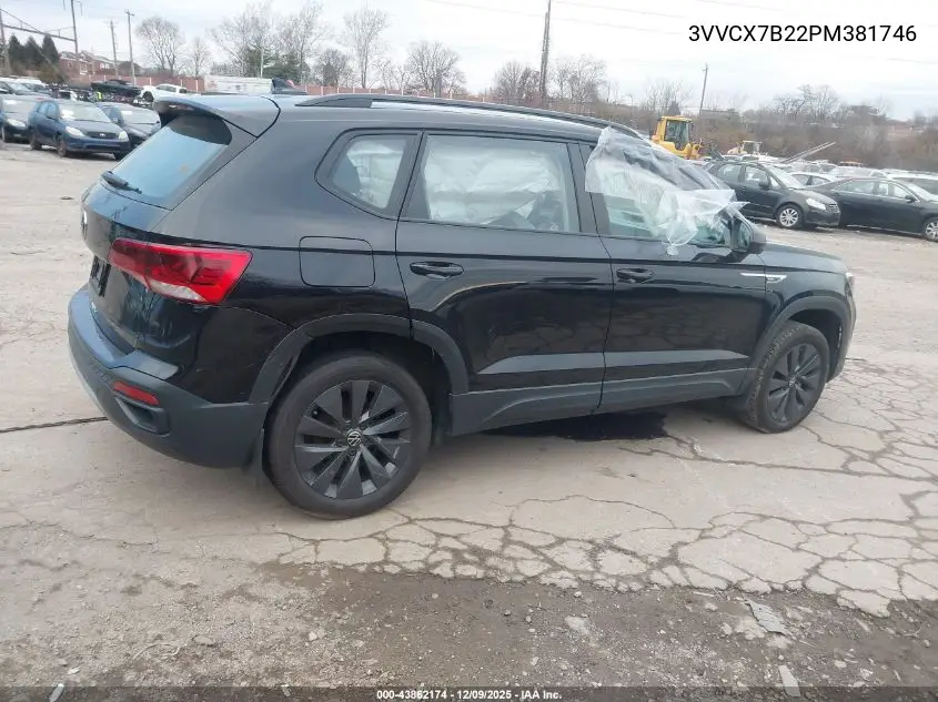 3VVCX7B22PM381746 2023 Volkswagen Taos 1.5T S