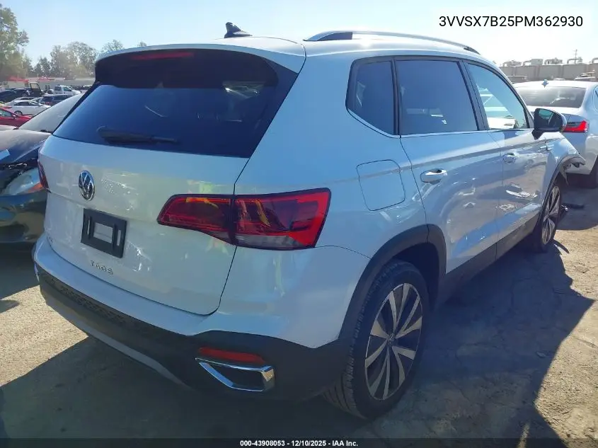 3VVSX7B25PM362930 2023 Volkswagen Taos 1.5T Se