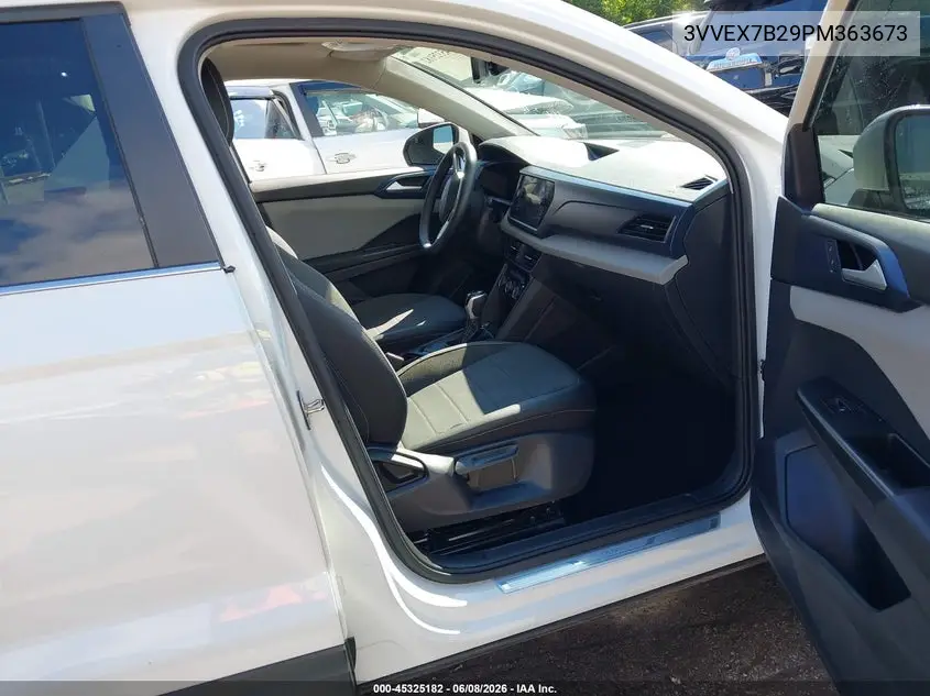 2023 Volkswagen Taos 1.5T Se VIN: 3VVEX7B29PM363673 Lot: 45325182