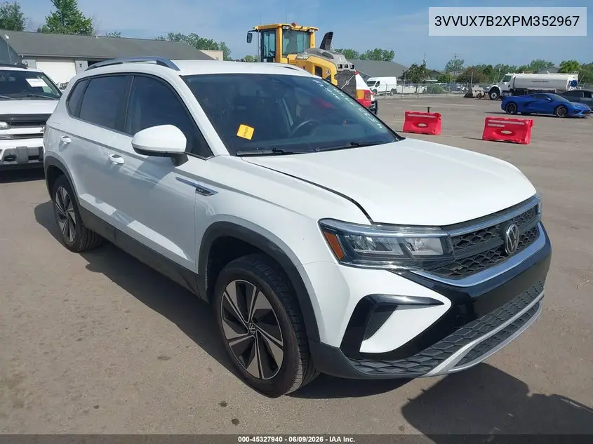 2023 Volkswagen Taos 1.5T Se VIN: 3VVUX7B2XPM352967 Lot: 45327940