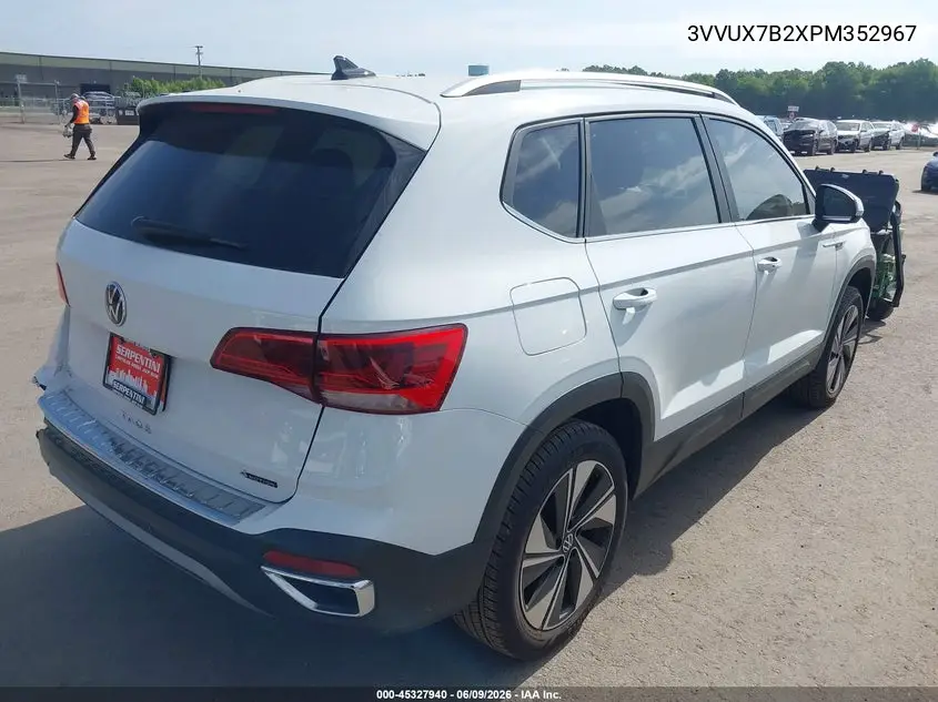 2023 Volkswagen Taos 1.5T Se VIN: 3VVUX7B2XPM352967 Lot: 45327940