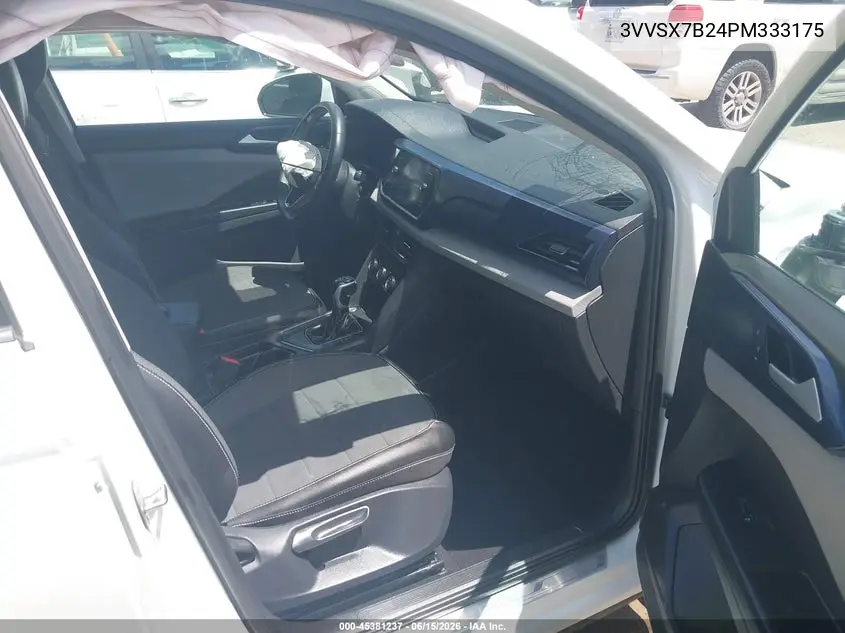 2023 Volkswagen Taos 1.5T Se VIN: 3VVSX7B24PM333175 Lot: 45381237