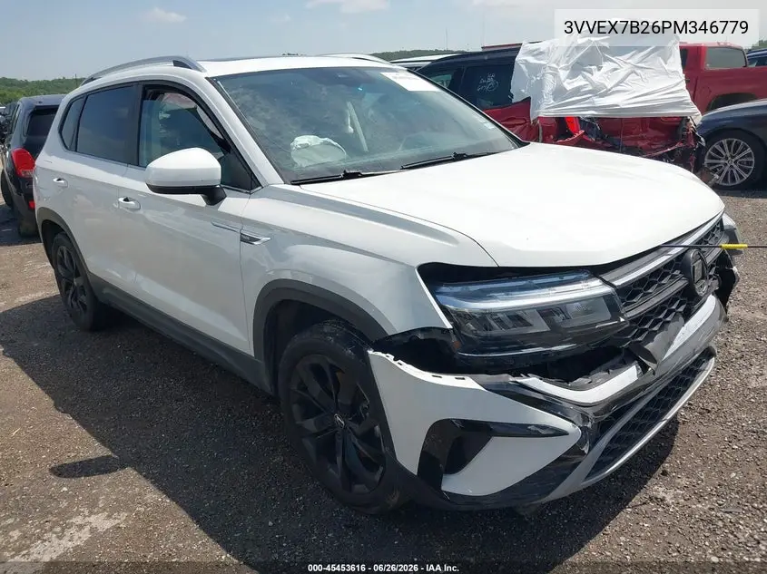 2023 Volkswagen Taos 1.5T Se VIN: 3VVEX7B26PM346779 Lot: 45453616