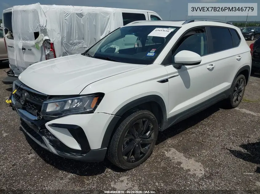 2023 Volkswagen Taos 1.5T Se VIN: 3VVEX7B26PM346779 Lot: 45453616