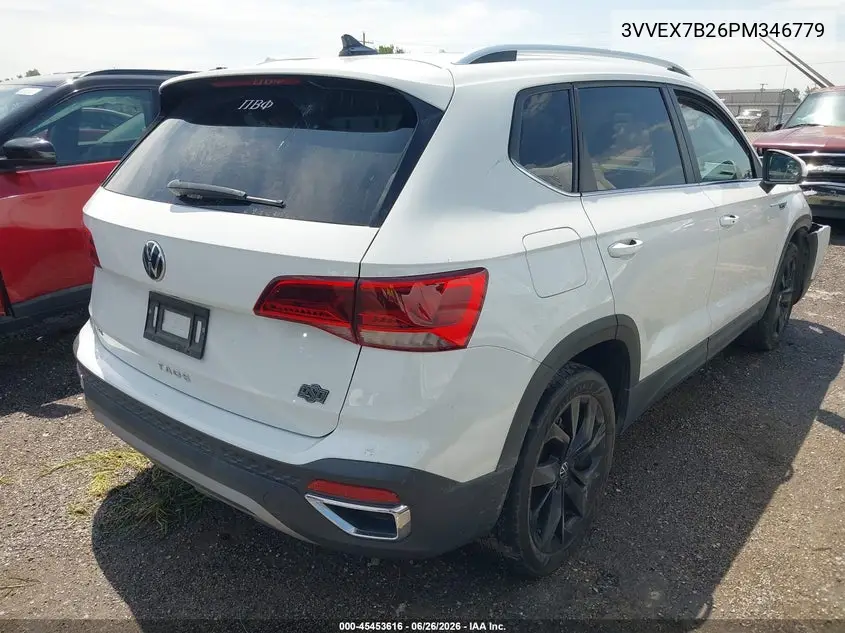 2023 Volkswagen Taos 1.5T Se VIN: 3VVEX7B26PM346779 Lot: 45453616