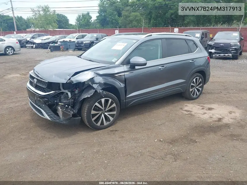 2023 Volkswagen Taos 1.5T Se VIN: 3VVNX7B24PM317913 Lot: 45481976