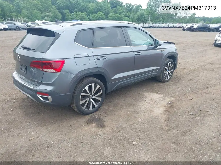2023 Volkswagen Taos 1.5T Se VIN: 3VVNX7B24PM317913 Lot: 45481976