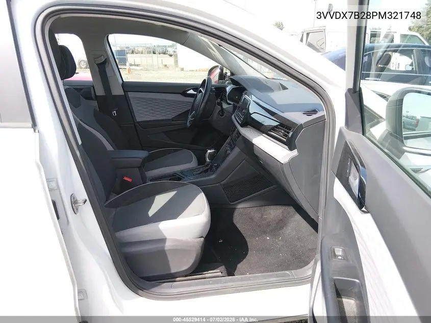 2023 Volkswagen Taos 1.5T S VIN: 3VVDX7B28PM321748 Lot: 45529414
