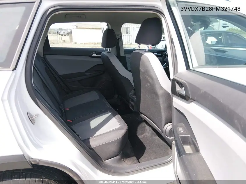 2023 Volkswagen Taos 1.5T S VIN: 3VVDX7B28PM321748 Lot: 45529414