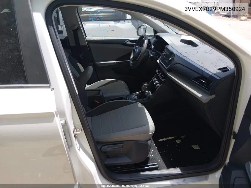 2023 Volkswagen Taos 1.5T Se VIN: 3VVEX7B29PM350924 Lot: 45546784