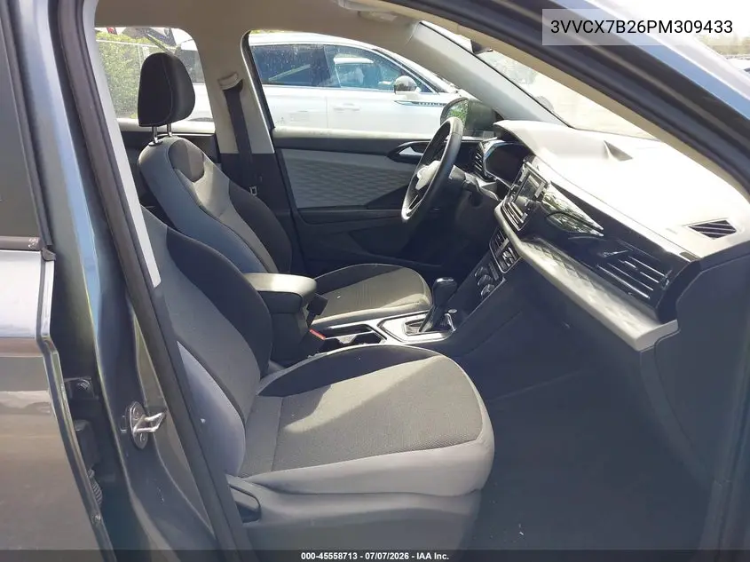 2023 Volkswagen Taos 1.5T S VIN: 3VVCX7B26PM309433 Lot: 45558713
