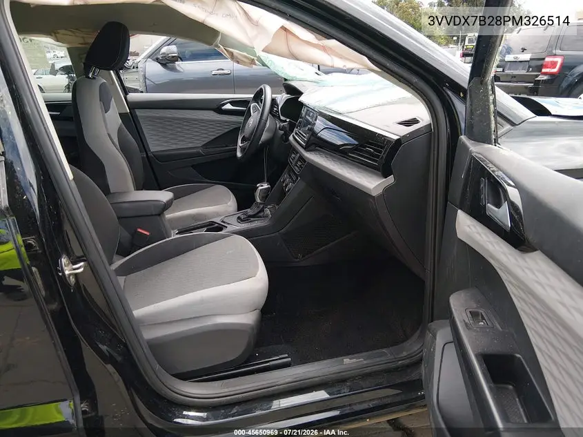 2023 Volkswagen Taos 1.5T S VIN: 3VVDX7B28PM326514 Lot: 45650969