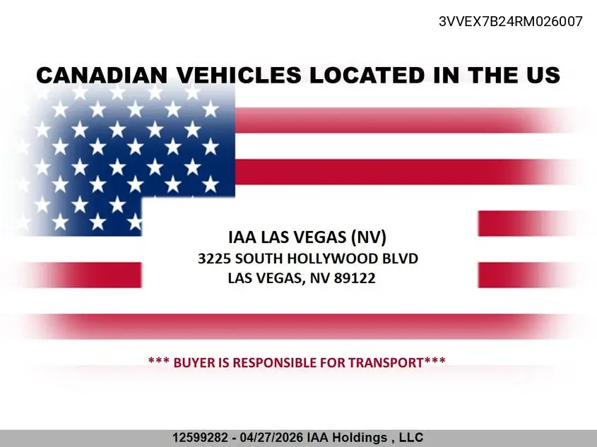 2024 Volkswagen Taos Se VIN: 3VVEX7B24RM026007 Lot: 12599282