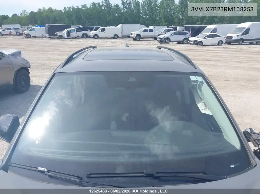 2024 Volkswagen Taos Se VIN: 3VVLX7B23RM108253 Lot: 12625489