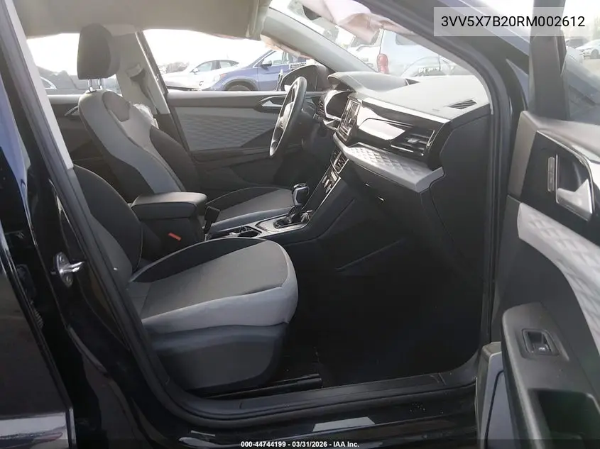 2024 Volkswagen Taos 1.5T S VIN: 3VV5X7B20RM002612 Lot: 44744199