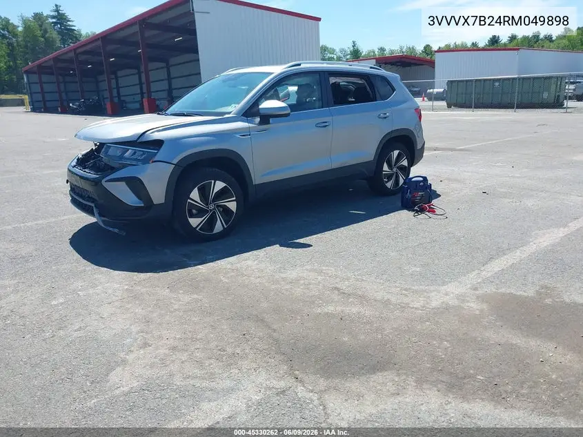 2024 Volkswagen Taos 1.5T Se VIN: 3VVVX7B24RM049898 Lot: 45330262