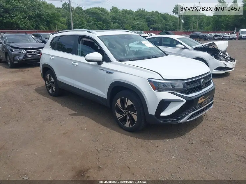 2024 Volkswagen Taos 1.5T Se VIN: 3VVVX7B2XRM010457 Lot: 45388858