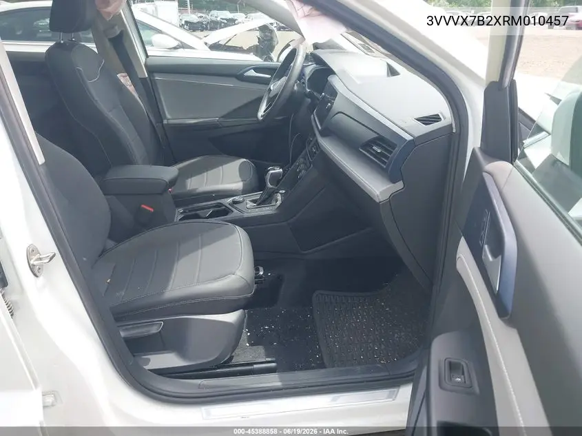2024 Volkswagen Taos 1.5T Se VIN: 3VVVX7B2XRM010457 Lot: 45388858