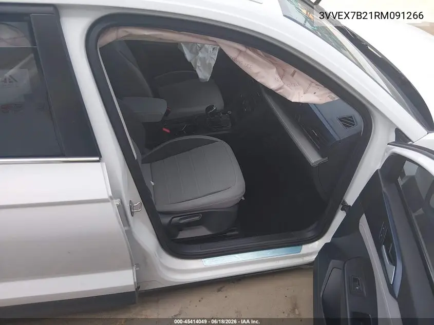 2024 Volkswagen Taos 1.5T Se VIN: 3VVEX7B21RM091266 Lot: 45414049
