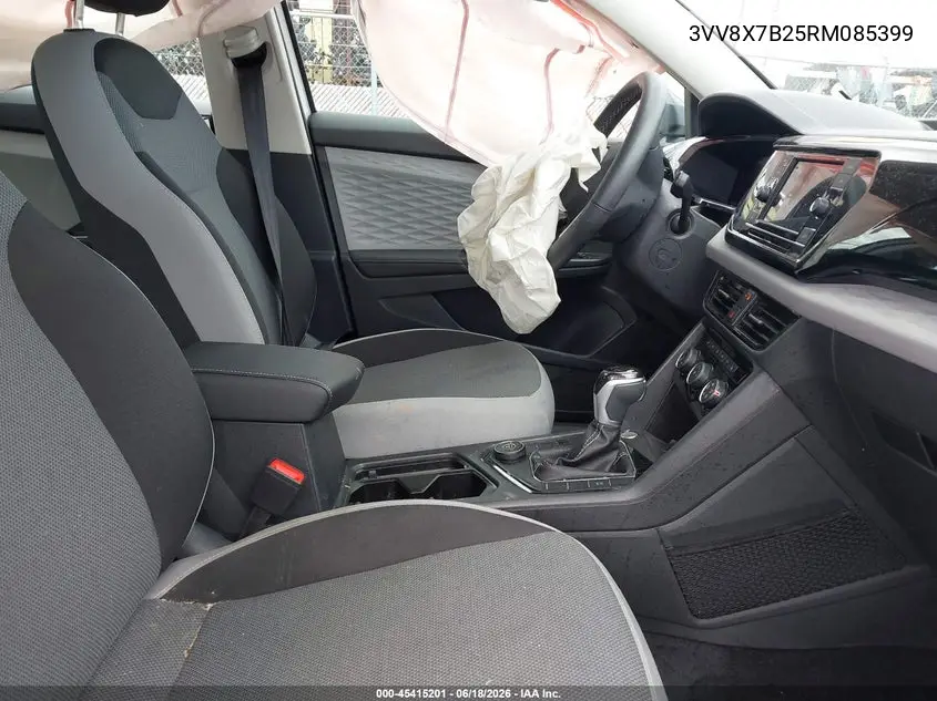 2024 Volkswagen Taos 1.5T S VIN: 3VV8X7B25RM085399 Lot: 45415201