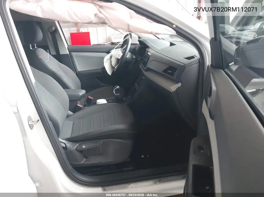 2024 Volkswagen Taos 1.5T Se VIN: 3VVUX7B20RM112071 Lot: 45436707