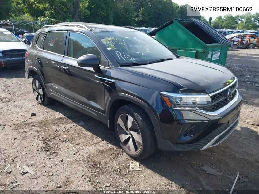 2024 Volkswagen Taos 1.5T S VIN: 3VV8X7B25RM100662 Lot: 45449451