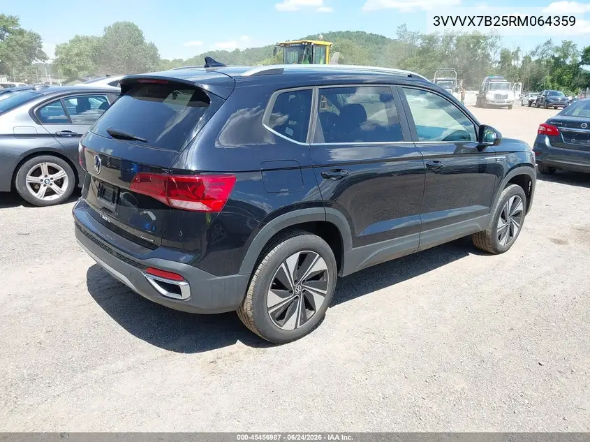 2024 Volkswagen Taos 1.5T Se VIN: 3VVVX7B25RM064359 Lot: 45456987