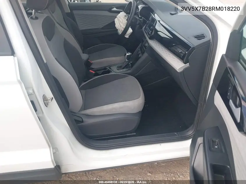 2024 Volkswagen Taos 1.5T S VIN: 3VV5X7B28RM018220 Lot: 45466138