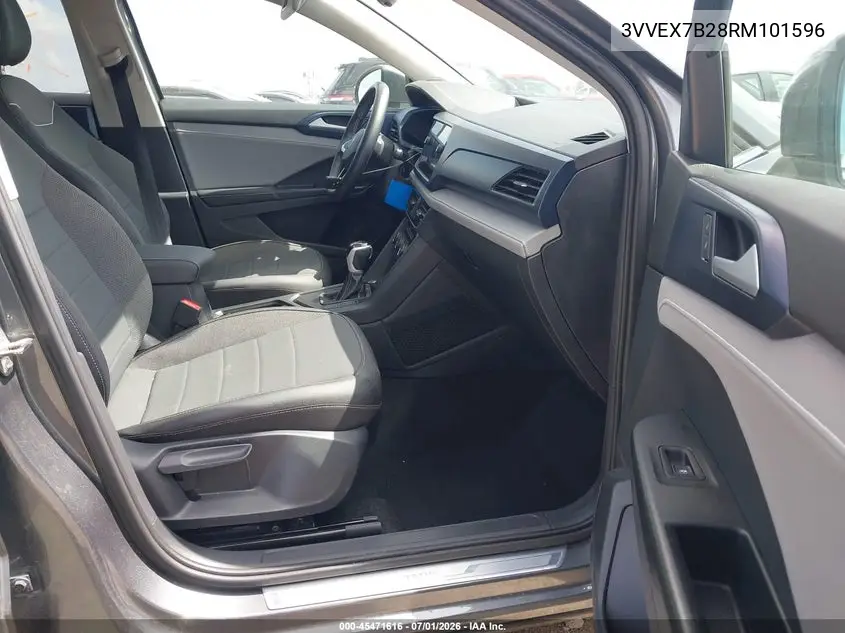 2024 Volkswagen Taos 1.5T Se VIN: 3VVEX7B28RM101596 Lot: 45471616