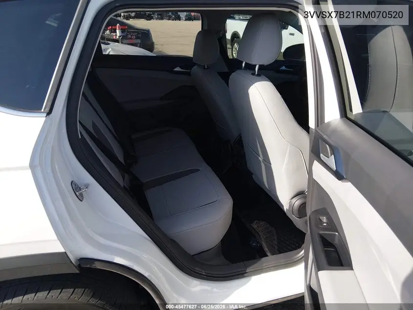 2024 Volkswagen Taos 1.5T Se VIN: 3VVSX7B21RM070520 Lot: 45477627
