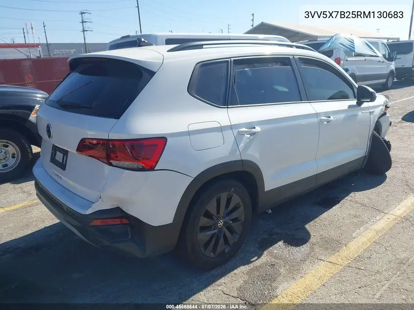 2024 Volkswagen Taos 1.5T S VIN: 3VV5X7B25RM130683 Lot: 45568644
