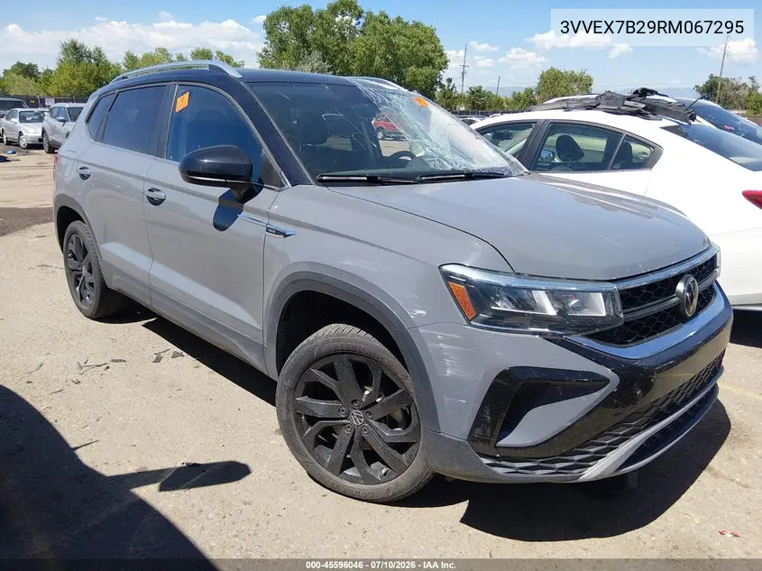 2024 Volkswagen Taos 1.5T Se VIN: 3VVEX7B29RM067295 Lot: 45596046