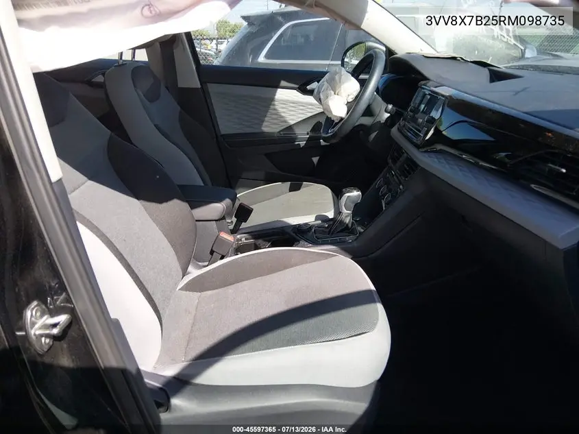 2024 Volkswagen Taos 1.5T S VIN: 3VV8X7B25RM098735 Lot: 45597365