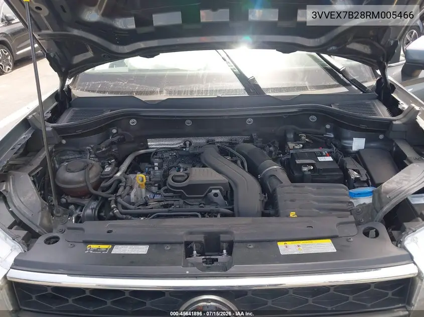 2024 Volkswagen Taos 1.5T Se VIN: 3VVEX7B28RM005466 Lot: 45641896